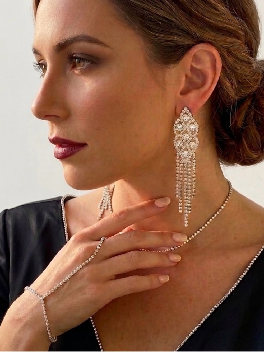😍💎 Rhinestone Dangle Earrings